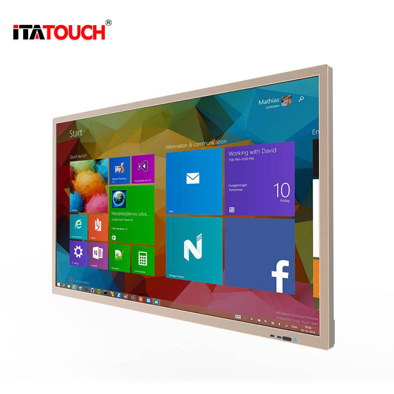 ITATOUCH IR Touch Screen Interactive Smart Boards with OPS PC Interactive Flat Panels image12