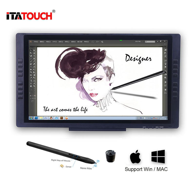 ITATOUCH Tablet Monitor 22inch Graphic Drawing Pen Writing Pad for Artist, Designer Tablet Monitor image6