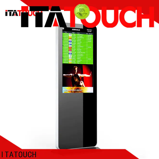 ITATOUCH media digital advertising display screens suppliers for government
