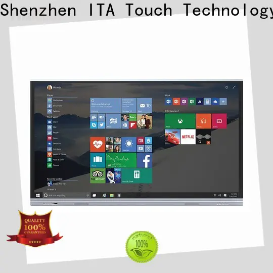 ITATOUCH flat capacitive touch screen for business for government