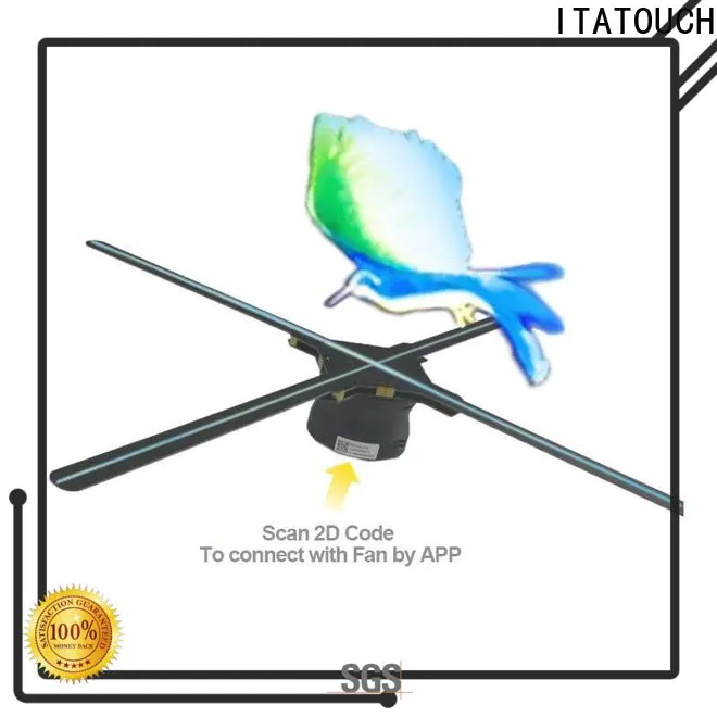 ITATOUCH 3d hologram fan display for sale for tablet