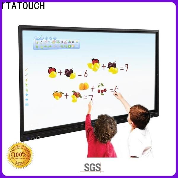 ITATOUCH Latest 4k touch screen monitor for business for classroom