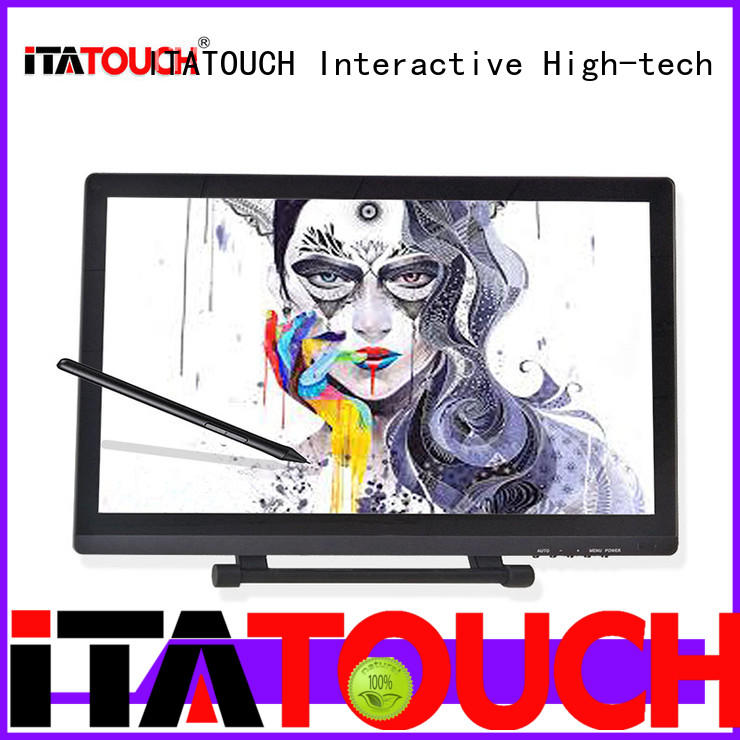 projected school touch screen video wall panels ITATOUCH company