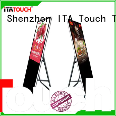 ITATOUCH Brand signage drawing portable pad touch screen video wall