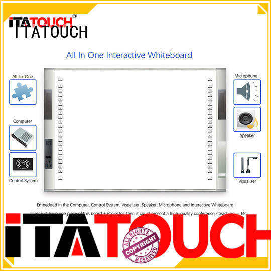 ITATOUCH interactive multi media board visualizer for school