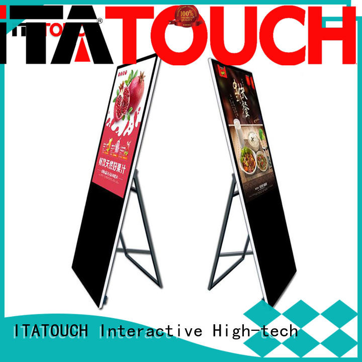 led ultrashort horizontal touch screen video wall ITATOUCH Brand