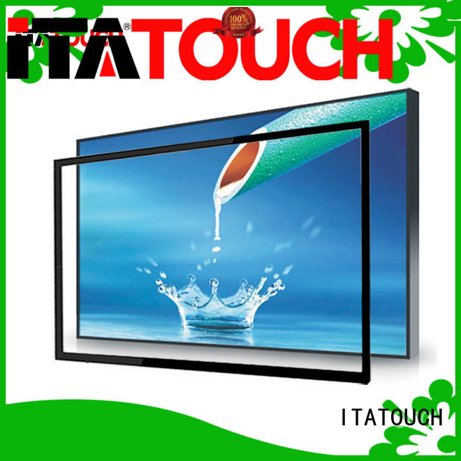 advertising electric frame touch screen video wall ITATOUCH Brand company