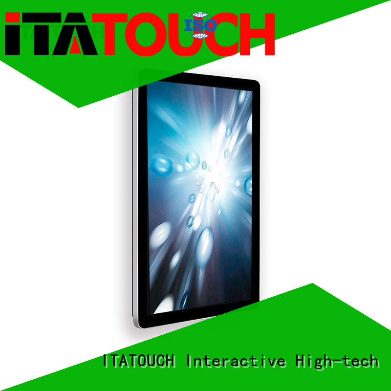 Floor Totem Indoor Horizontal / Vertical Android LAN Network Digital Media Player Display