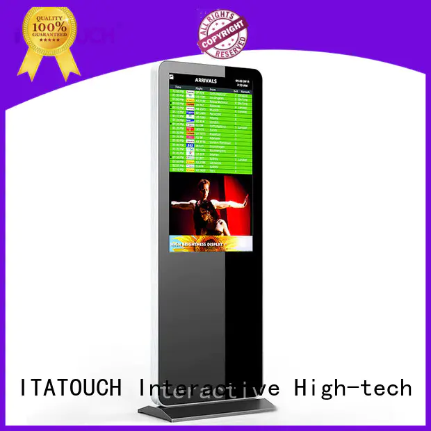 various android digital signage advertising installation for company