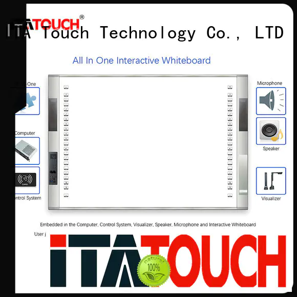 ITATOUCH pc all in one interactive whiteboard visualizer for military