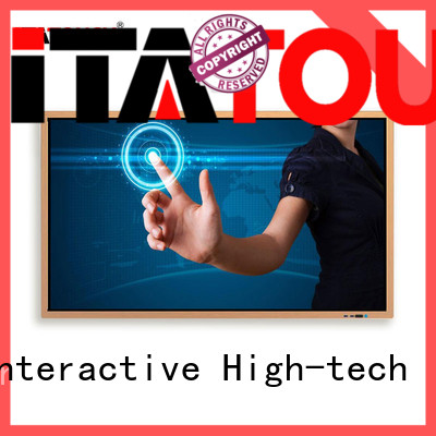 ITATOUCH stand 4k touch screen monitor supply for military