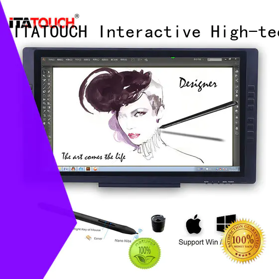 interactive graphic tablet monitor pen display for military