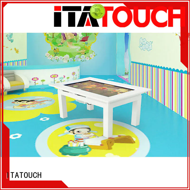 ITATOUCH capacitive touch screen table price table for office