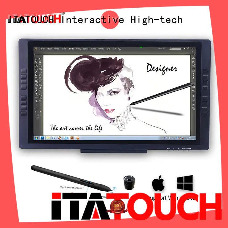 ITATOUCH drawing graphic tablet monitor tablet for education