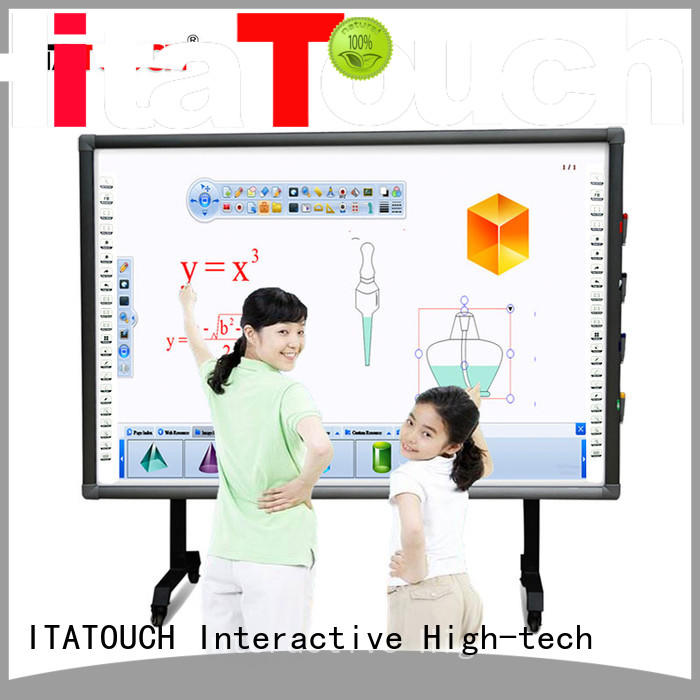 video wall flat panel display splicing ITATOUCH Brand touch screen video wall