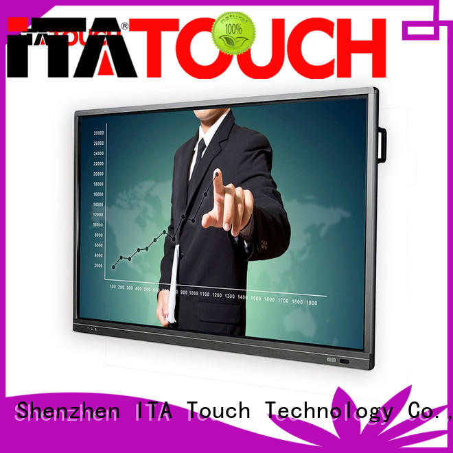 optical scanner touch screen video wall lan ITATOUCH company