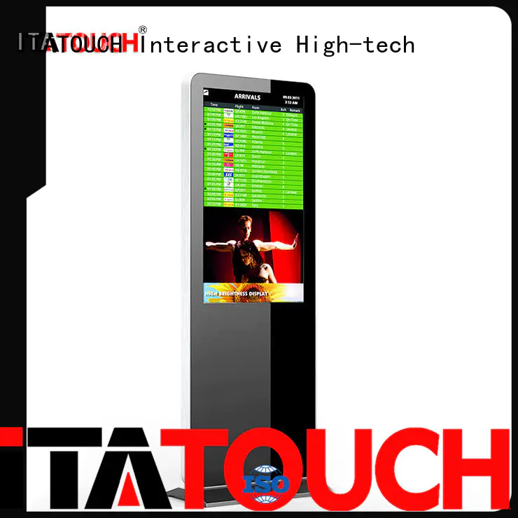 Quality ITATOUCH Brand video wall flat panel display touch 4k