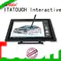 video wall flat panel display interactive optical totem touch screen video wall manufacture