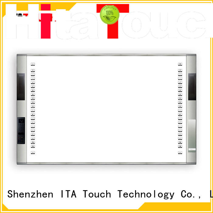 supermarket Custom information kids touch screen video wall ITATOUCH signage