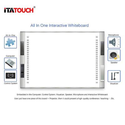 Infrared All in one interactive whiteboard with built-in PC, Visualizer, Speaker
