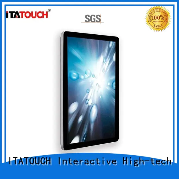 ITATOUCH horizontal mall kiosk for sale factory for school