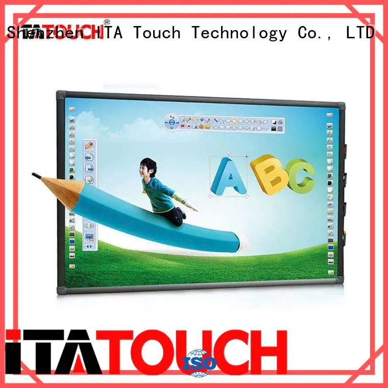 ITATOUCH Top smart board interactive whiteboard prices factory for school