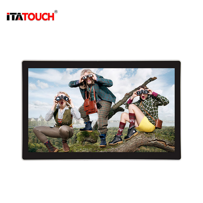 ITATOUCH Floor Totem Indoor Horizontal / Vertical Android LAN Network Digital Media Player Display Indoor Advertising Display image9
