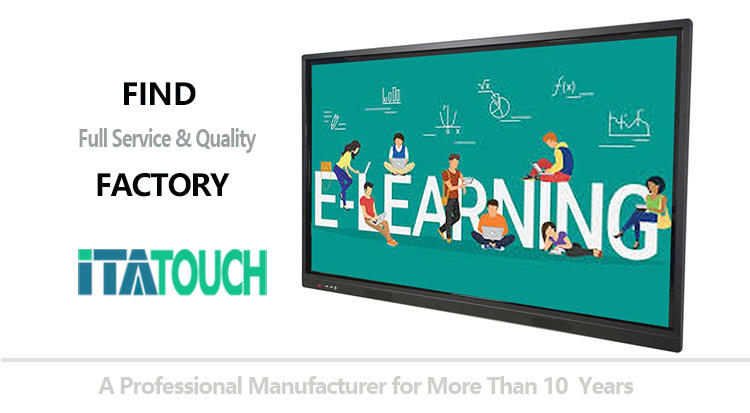 ITATOUCH Custom large touch screen monitor company for education-1