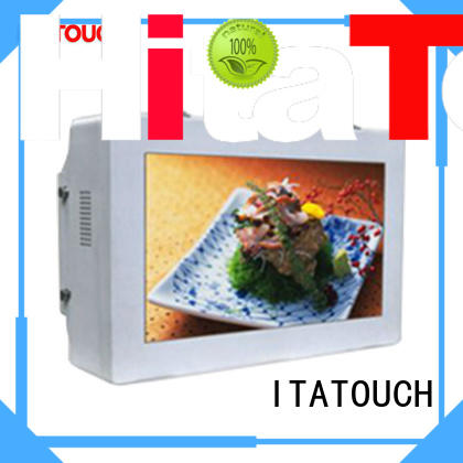 video wall flat panel display artist ITATOUCH Brand touch screen video wall