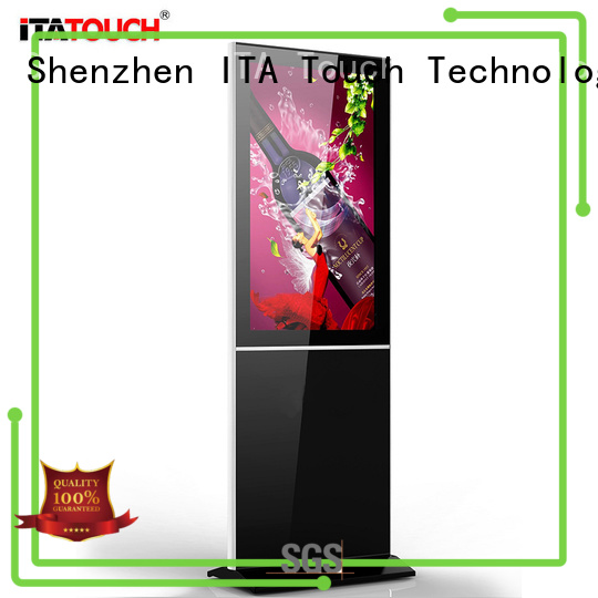 mounted kiosk digital display networking for company ITATOUCH
