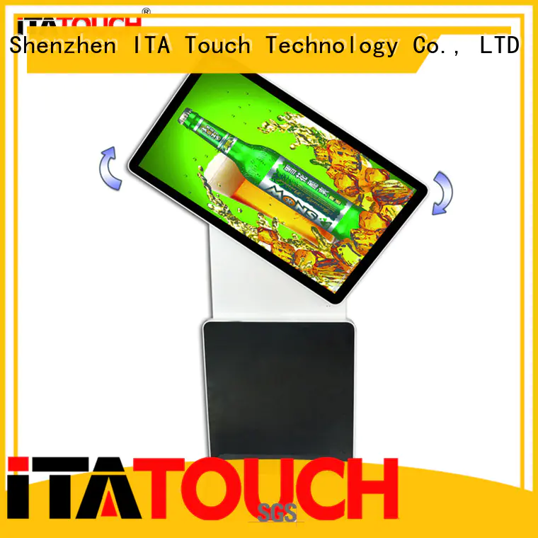 Latest totem touch screen horizontal company for government