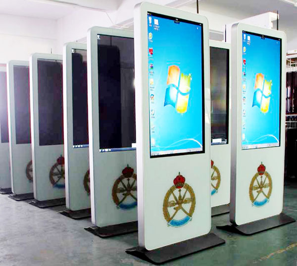 various android digital signage advertising installation for company