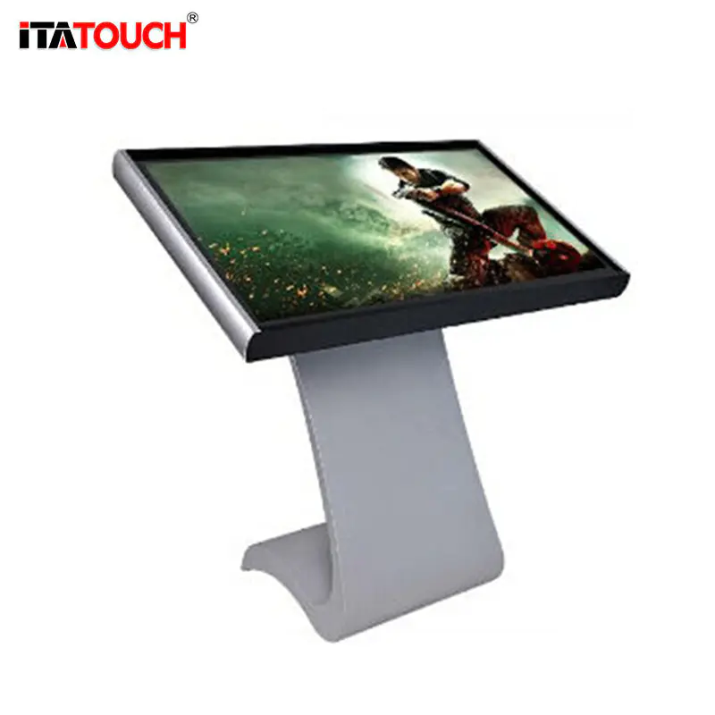 Interactive Information Table with Stand Touch Screen Display