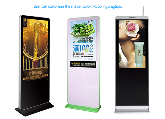 Floor Stand Totem LCD Information Digital Signage Display Poster-2