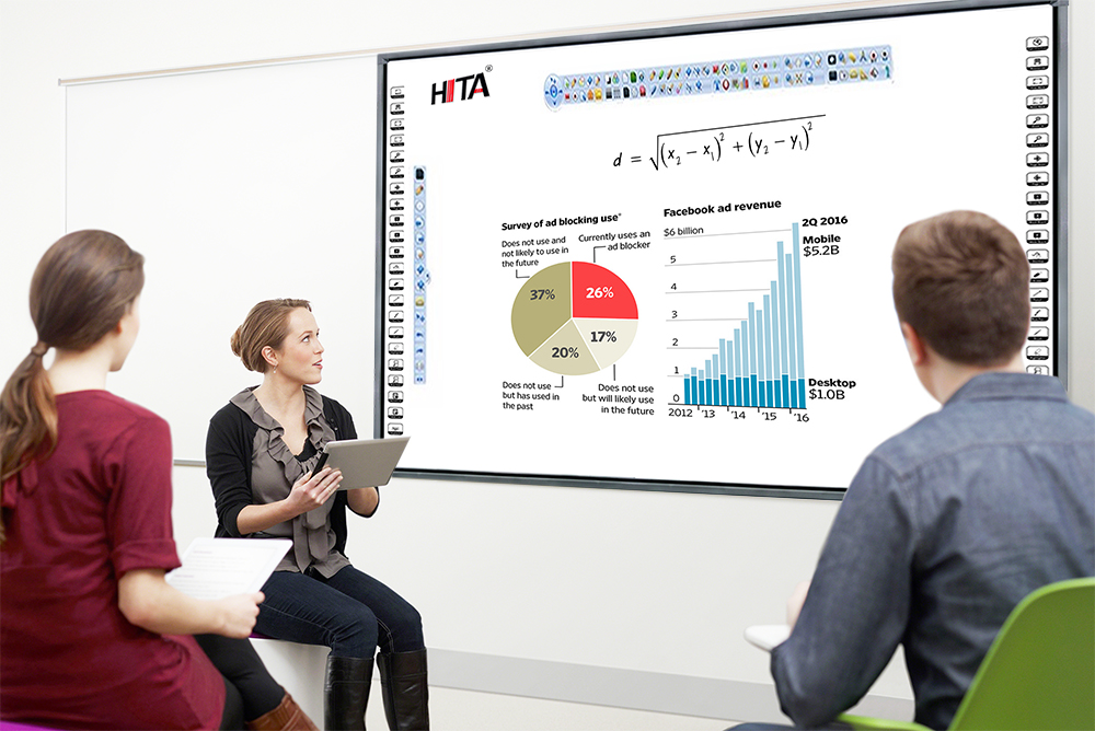 ITATOUCH High-quality electronic whiteboard price factory for education