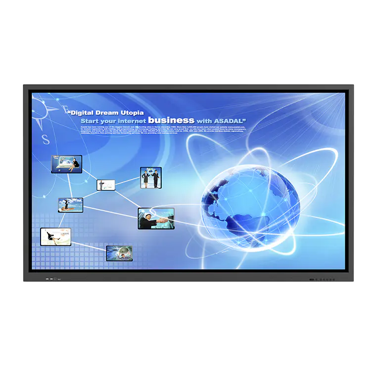 Best Sales 55 65 75 86 4K Display Whiteboard Price Smart Board Interactive for school