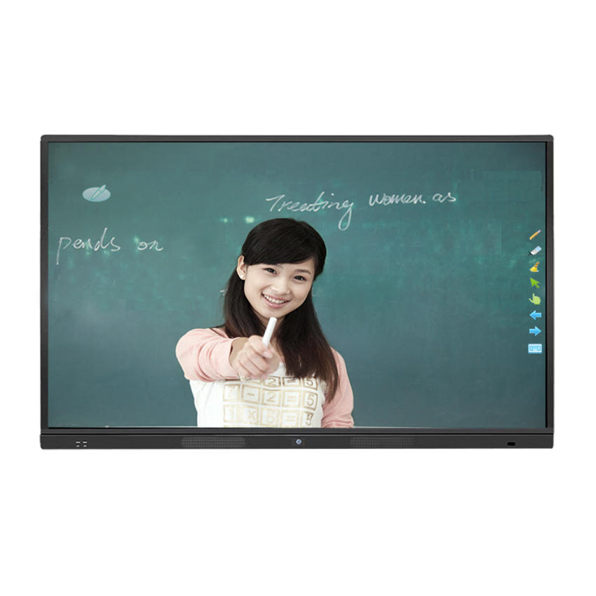 Factory OEM 75 Inch Lcd Touch Display Whiteboard Smart Board Interactive Flat Panel