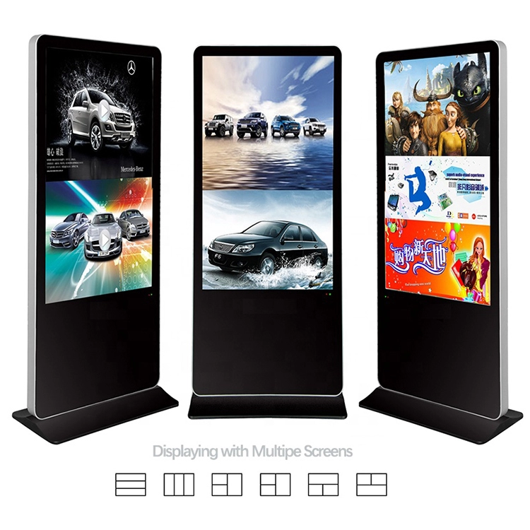 Manufacturer Price Ultra Thin Shell Lcd Digital Signage Display For Indoor Advertising