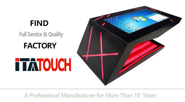 news-Top Quality LCD Capacitive Restaurant Digital Smart Screen Bar DIY Multi Touch Table with PC-IT