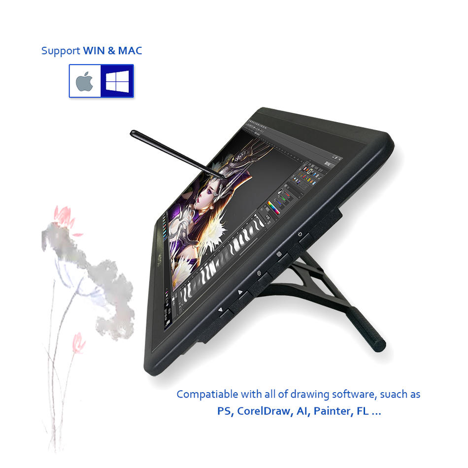 Best Professional Standalone Drawing Tablet without Computer Graphic Tablet for Design Cartooning Artists Teacher 5 Buttons 16:9