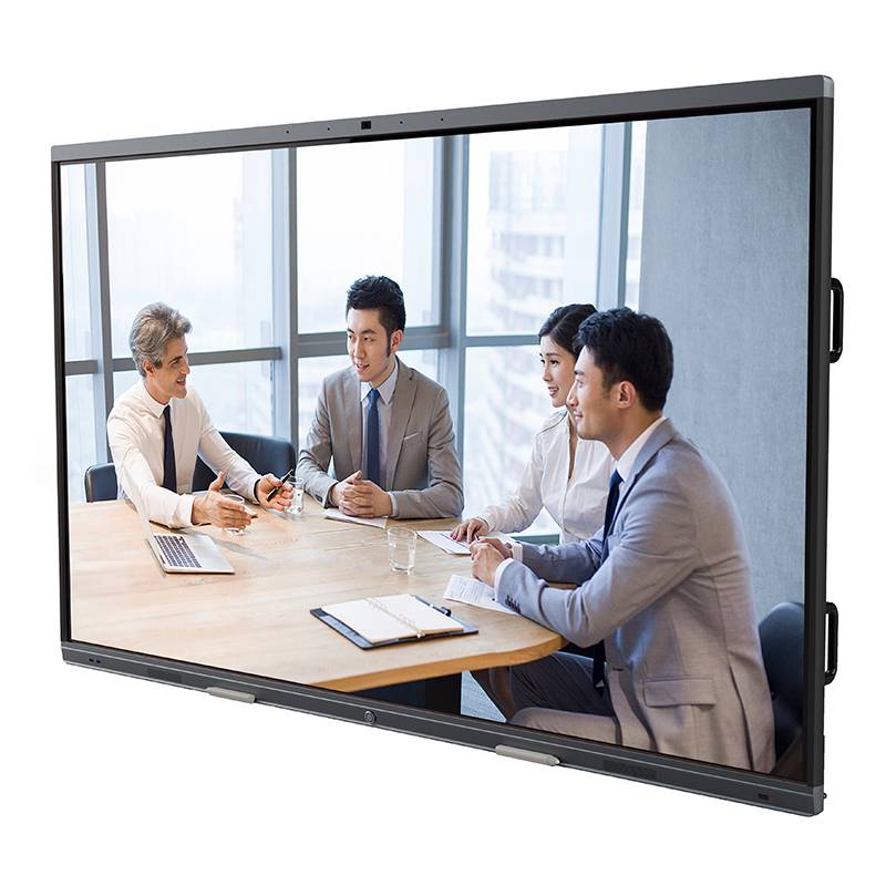 Newest Interactive Flat Panel Embedded Camera Micriphone Touch Screen Smart Whiteboard Display