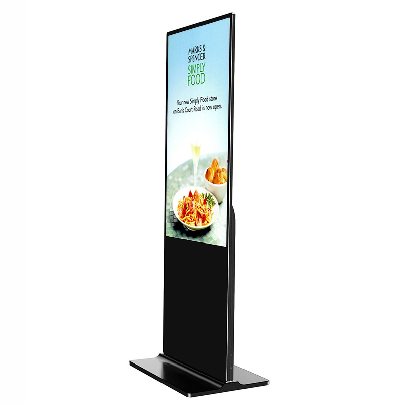 43'' Floor Standing LCD Digital Signage Integrated 43inch Active Display  Area LCD Digital Advertising Signage