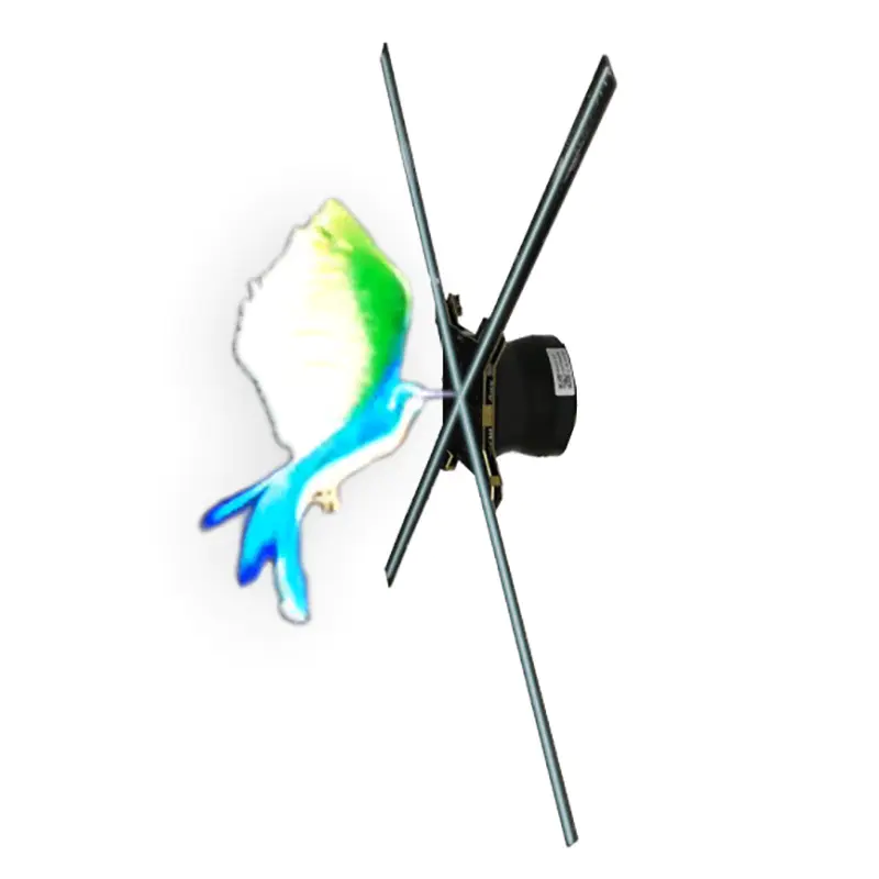 75cm Splicing Screen WIFI Hologram Advertising Fan Led Android 3d Holographic Display