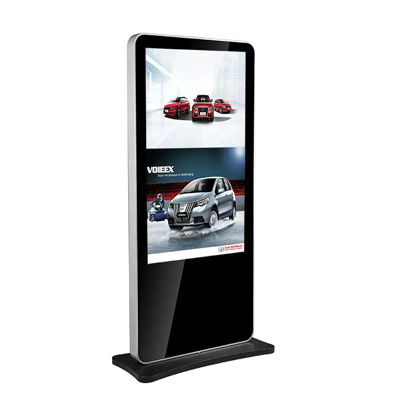 Top Selling Floor Stand Android Lcd Touch Screen Digital Standing Advertising Poster Display 1920x1080p Totem