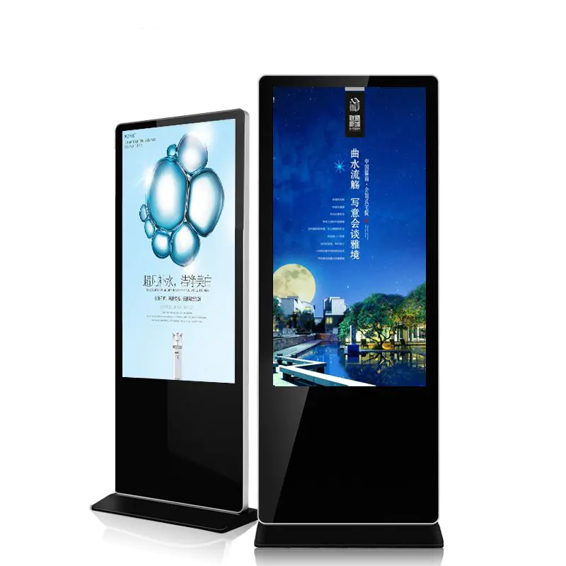 Quality 1080P 43 55 Inch 4K UHD Digital Signage Touch 32 Indoor Lcd Advertising Display Stand For Restaurant AD Equipment