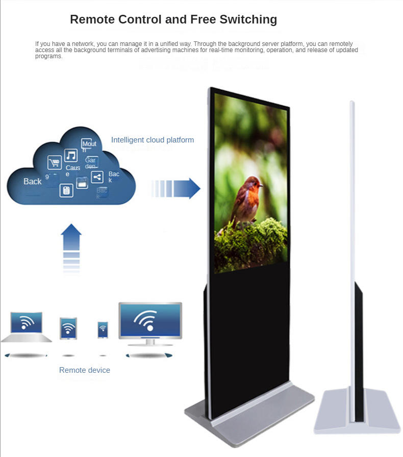 2022 new floor standing digital signage display, totem, lcd advertising kiosk