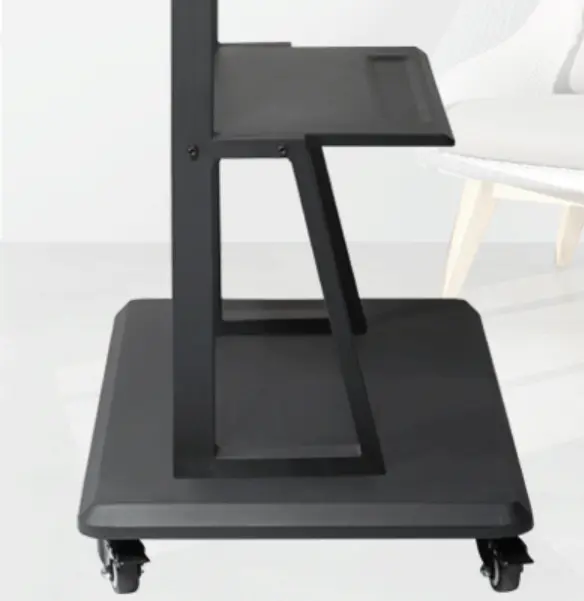 Good Price Free Mobile TV Interactive Display Cart Standing Television Bracket Height Adjustable TVs Monitor Stand
