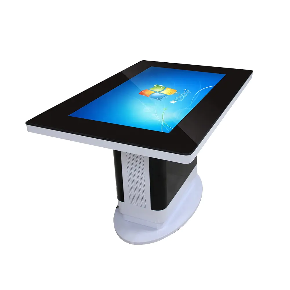 Best Game Conference Interactive Multi Touch Screen Smart Table Video Players for Restaurant