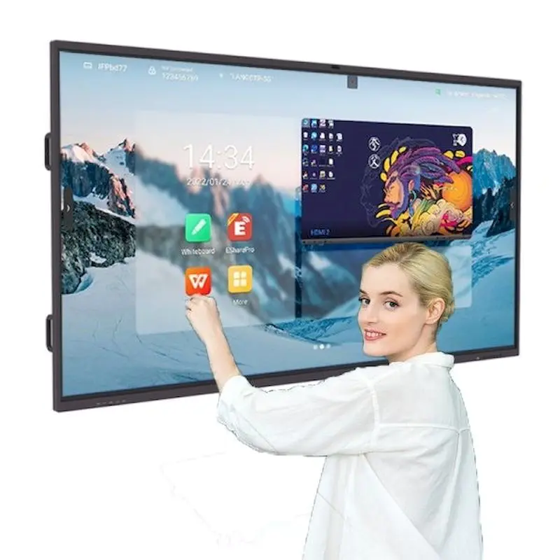 ITATOUCH OEM ODM Smart Board Infrared Interactive Flat Panels 65 Inch 4K Smart Class Interactive Whiteboard