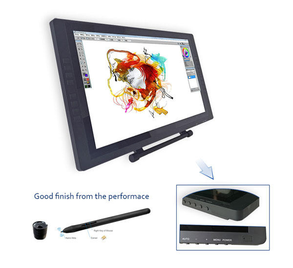 ITATOUCH-Best Short Throw Projector, Tablet Monitor 22inch Graphic Drawing Pen Writing-1